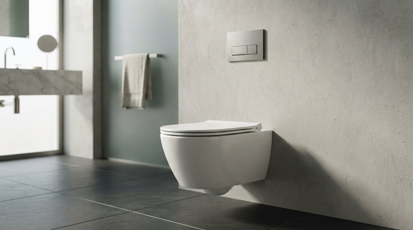 Wall-Hung Toilets and Concealed Cisterns from China: What to Specify