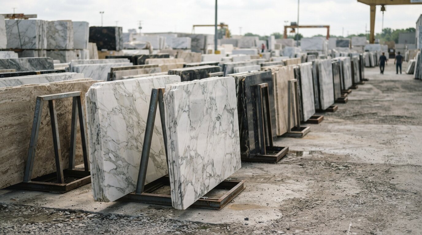Yunfu Stone Market: Buying Marble and Granite Slabs in China